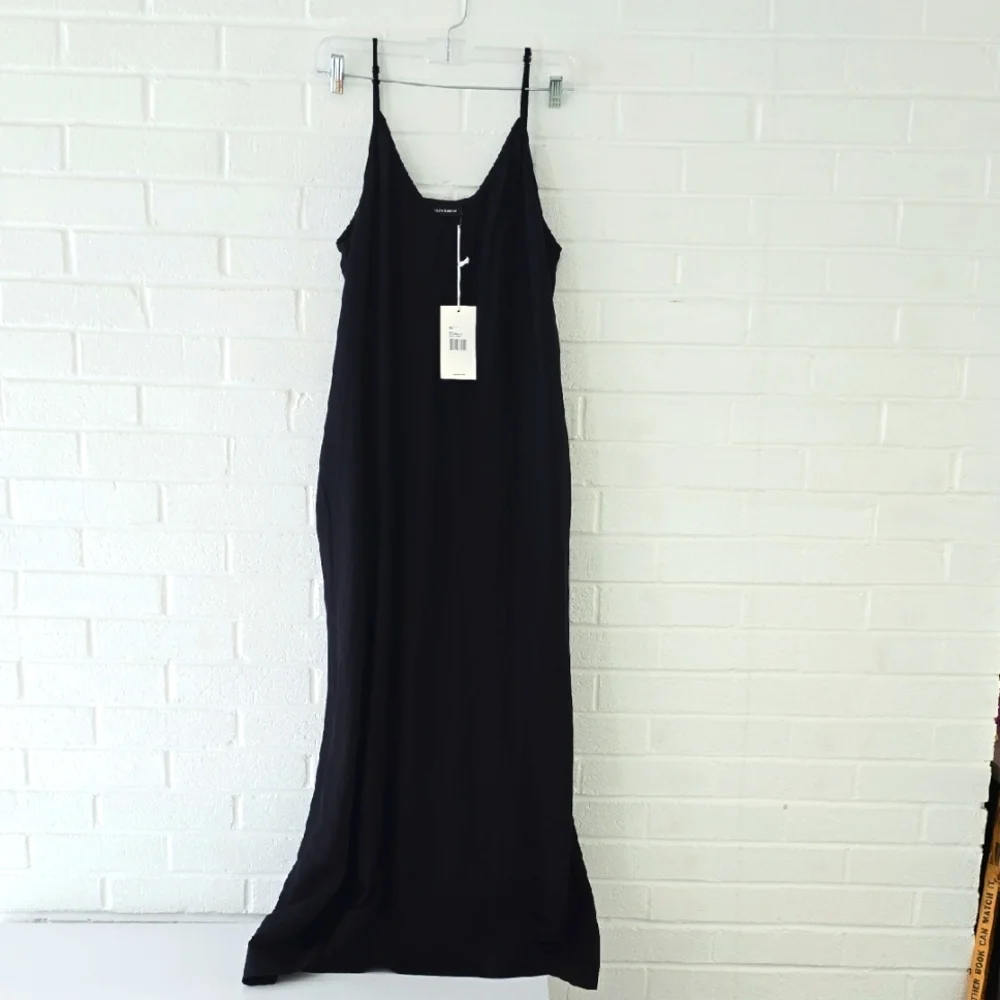 Cozy Earth Women's Sunset Slip Dress Blac Color Size L - Picture 3 of 7